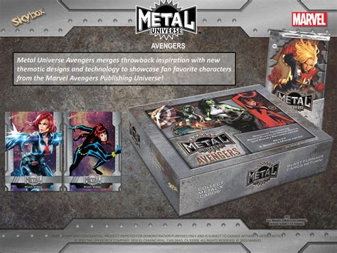 2024 upper deck marvel metal universe avengers blaster box|2024 metal universe avengers.